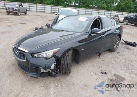 2017 Infiniti Q50 3.0T Signature Edition из США, поврежденный, VIN JN1EV7AR8HM839575